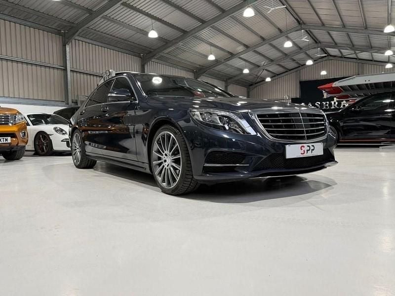 Used Mercedes S350 AMG line 2016 Blue Sedan