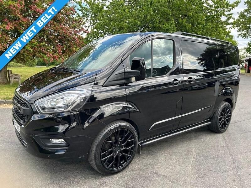 Black Used 2020 Ford Transit Custom Limited Van | £18,850 (A bit pricey) - Image 1/4