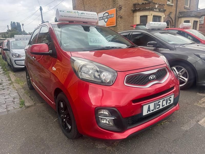 Red Used 2015 Kia Picanto 2 Hatchback | £4,995 (Expensive) - Image 1/4