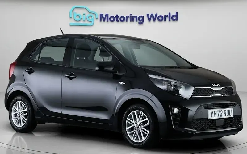 Begagnad Kia Picanto 67 HK (49 kW) 2023 Svart Halvkombi