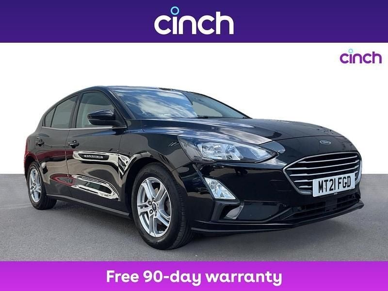 Black Used 2021 Ford Focus Zetec Hatchback | £13,949 (Fair price) - Image 1/3