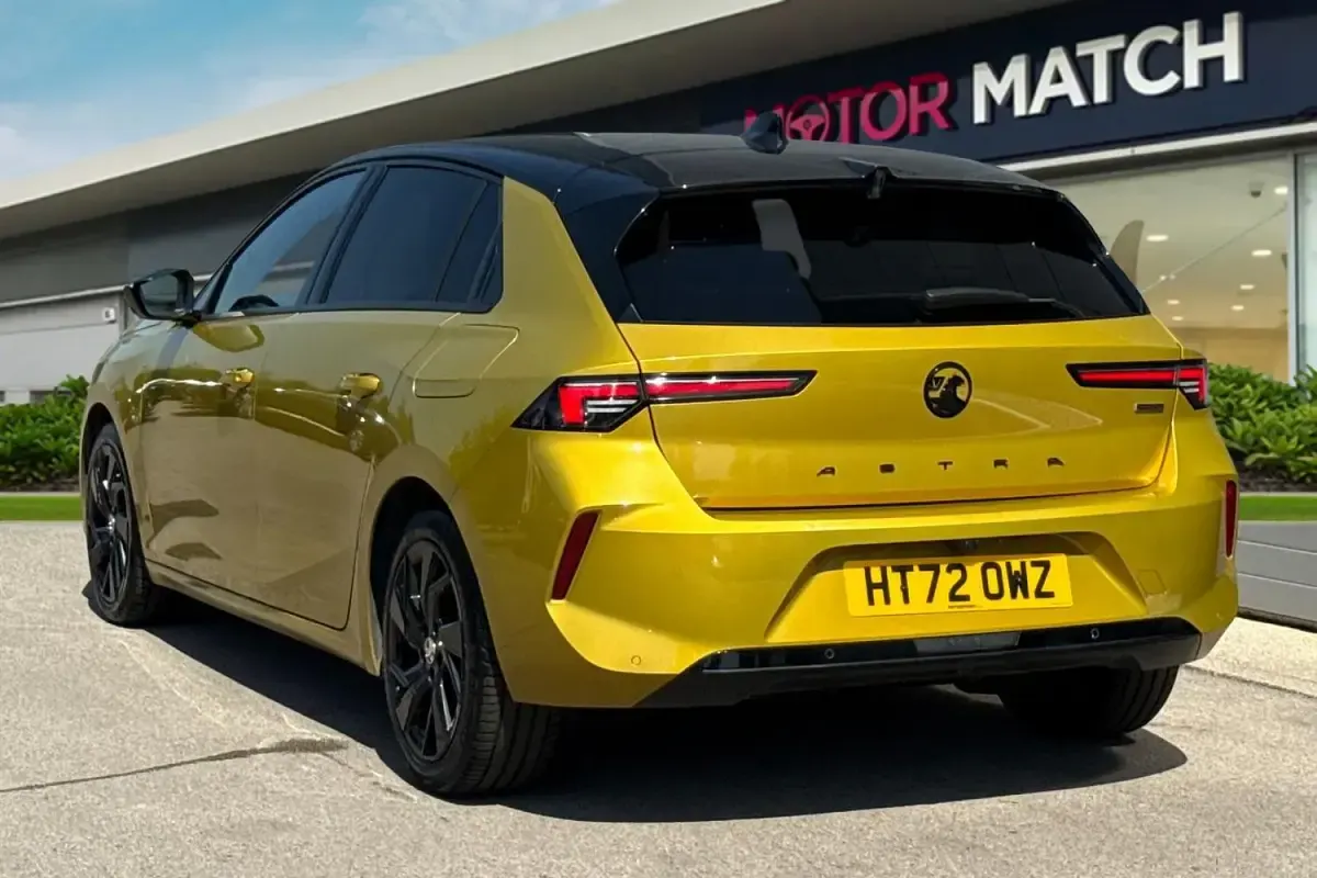 Used Vauxhall Astra GS Line 2023 Yellow Hatchback