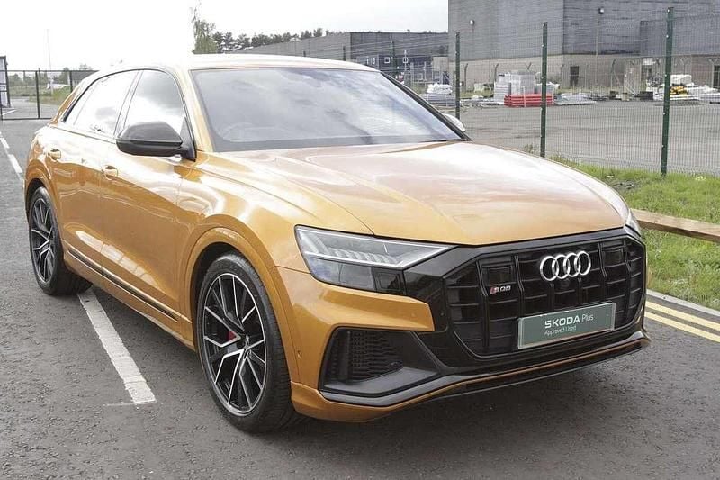 Orange Used 2021 Audi SQ8 Black Edition SUV | £50,910 (Fair price) - Image 1/4