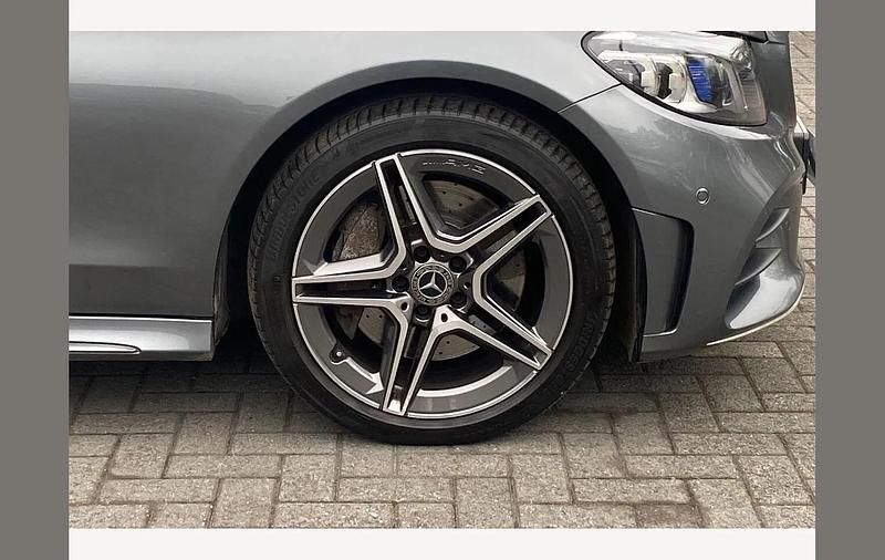 Used Mercedes C300 AMG line 245 HP (180 kW) 2021 Grey Cabriolet