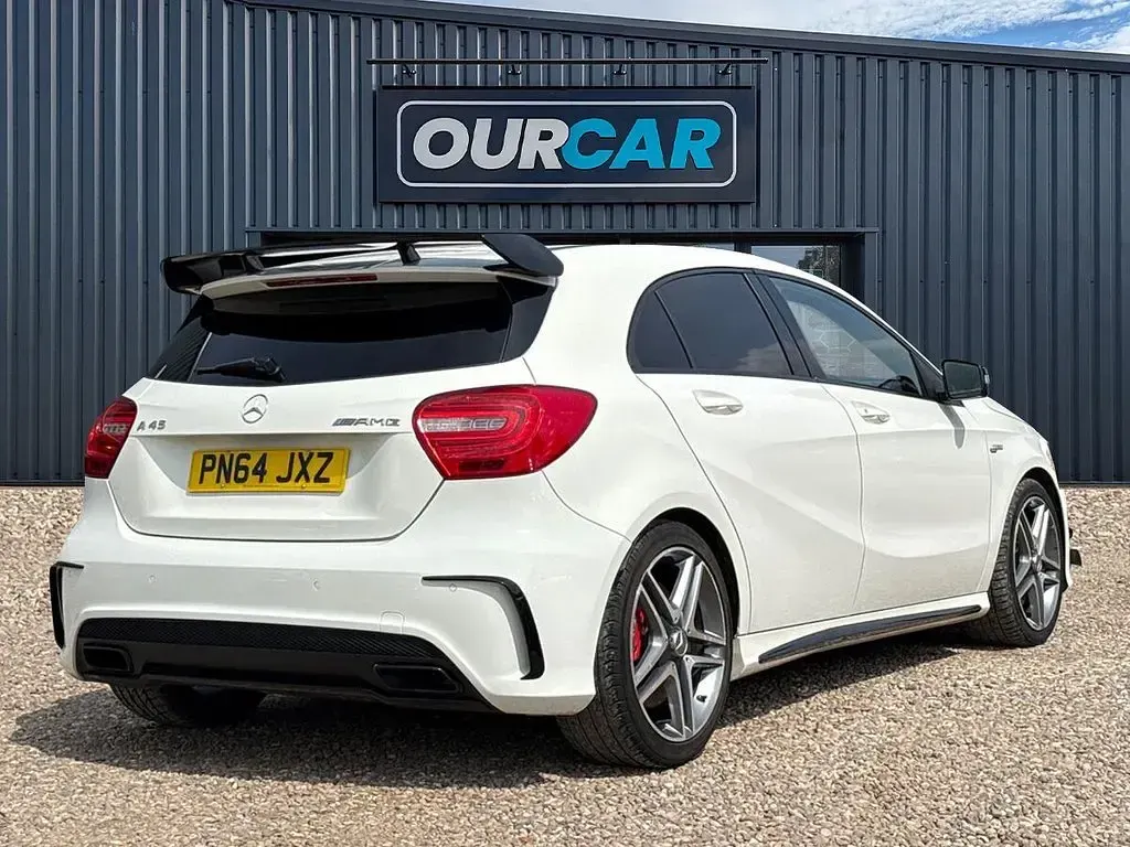 Used Mercedes A45 AMG AMG 360 HP (264 kW) 2014 White Hatchback