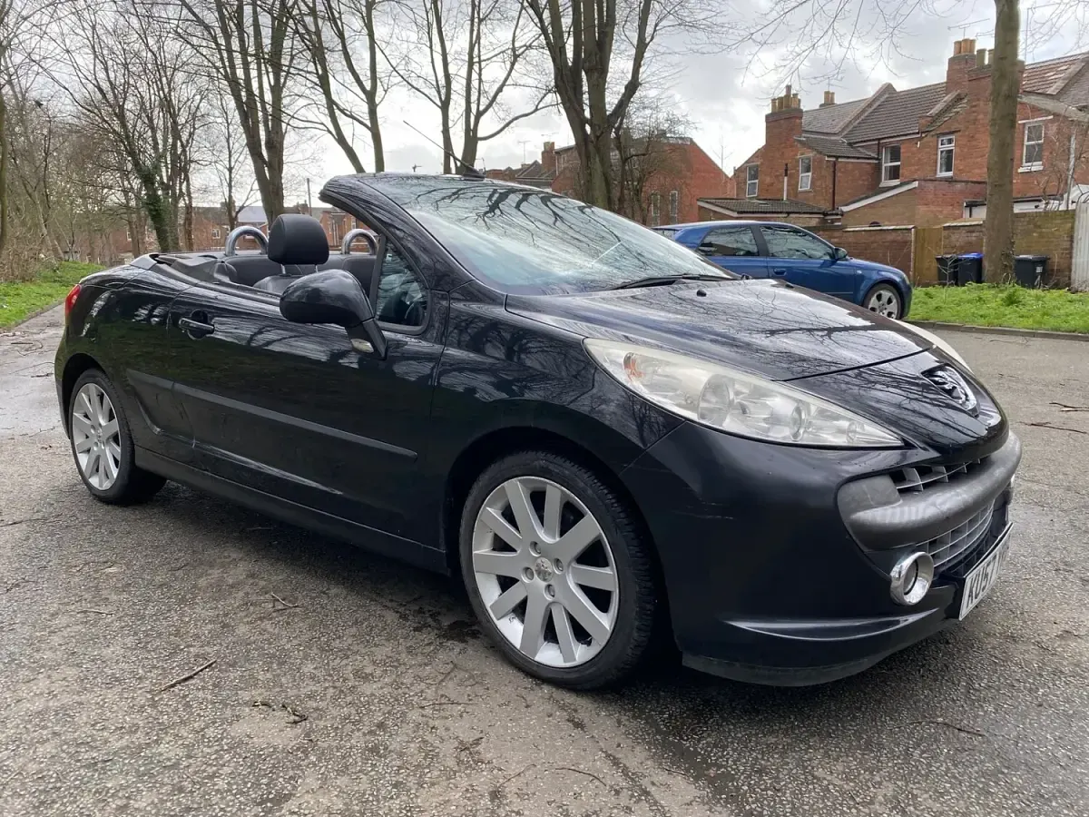 Used Peugeot 207 CC GTi 2007 Black Cabriolet