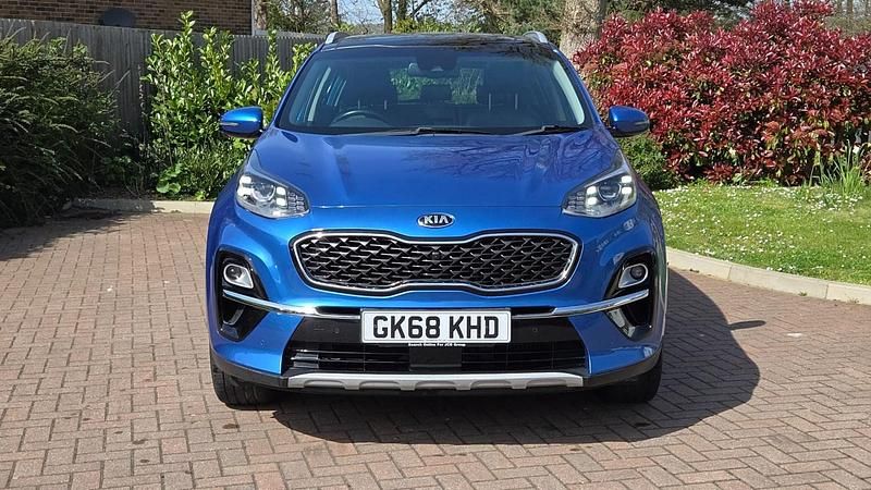 Used Kia Sportage 174 HP (127 kW) 2018 Blue SUV