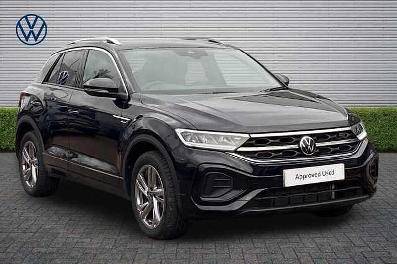 Used VW T-Roc R-line 150 HP (110 kW) 2025 Grenadilla black SUV