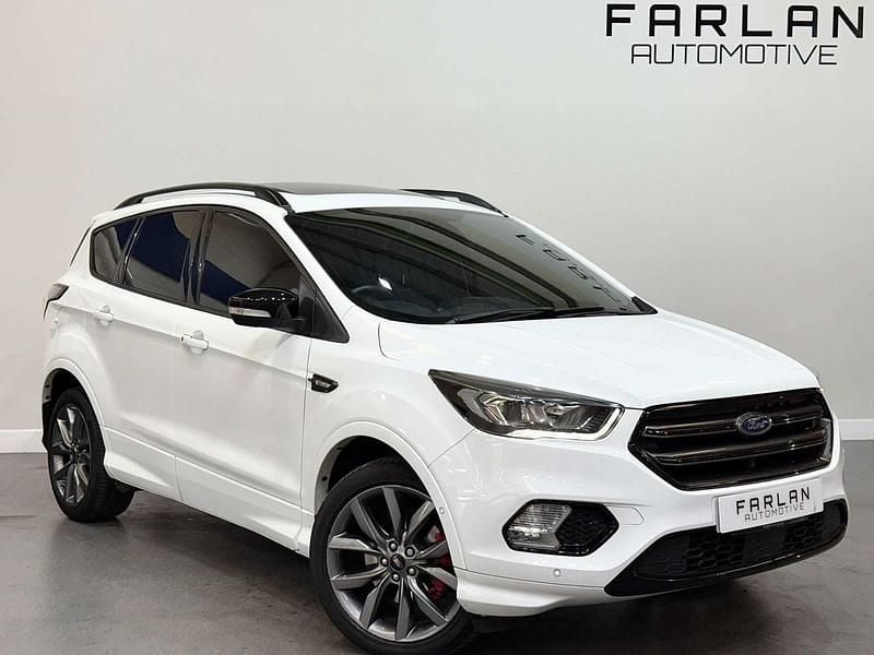 White Used 2019 Ford Kuga ST-Line SUV | £12,750 (A bit pricey) - Image 1/4