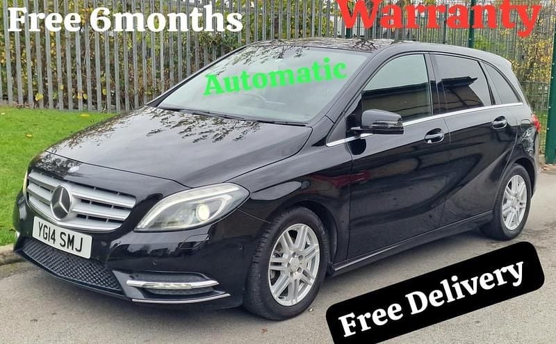 Used Mercedes B180 122 HP (89 kW) 2014 Black MPV