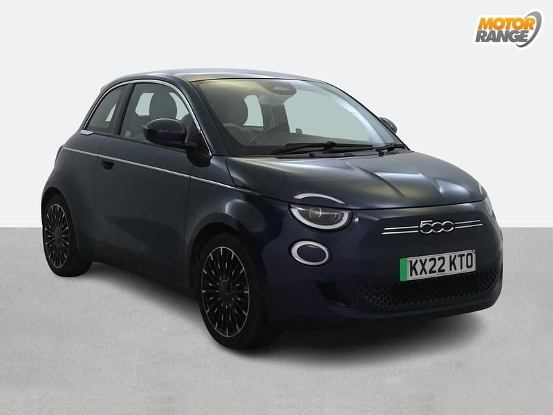 Used Fiat 500e La Prima 86 kW (118 HP) 2022 Green Hatchback