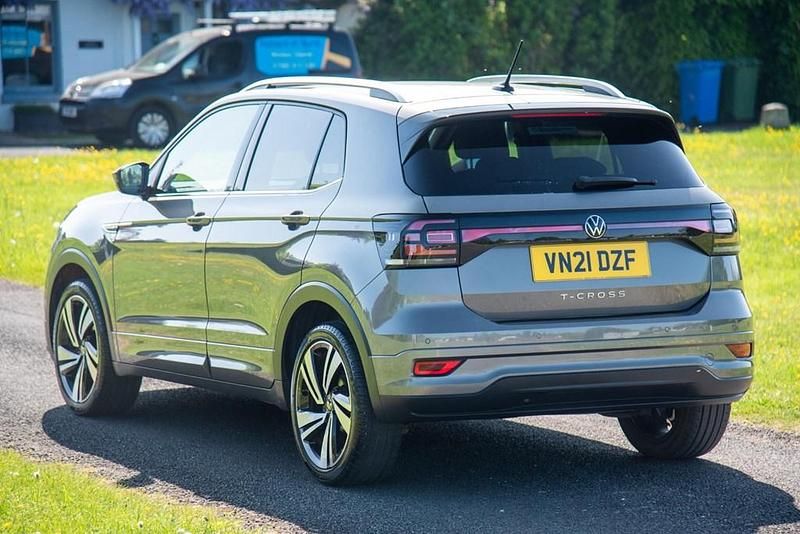 Used VW T-Cross R-line 2021 Grey SUV