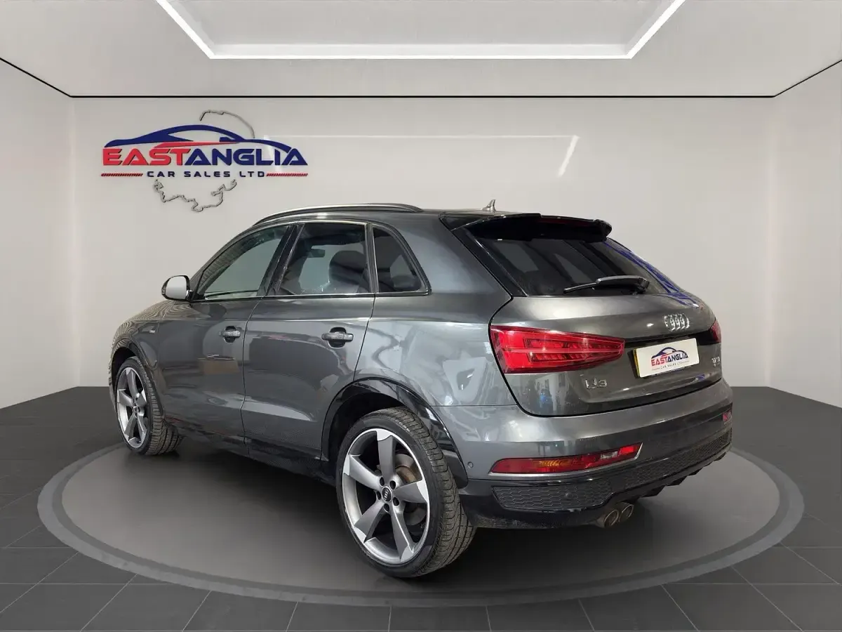 Used Audi Q3 Black Edition 180 HP (132 kW) 2017 Grey SUV