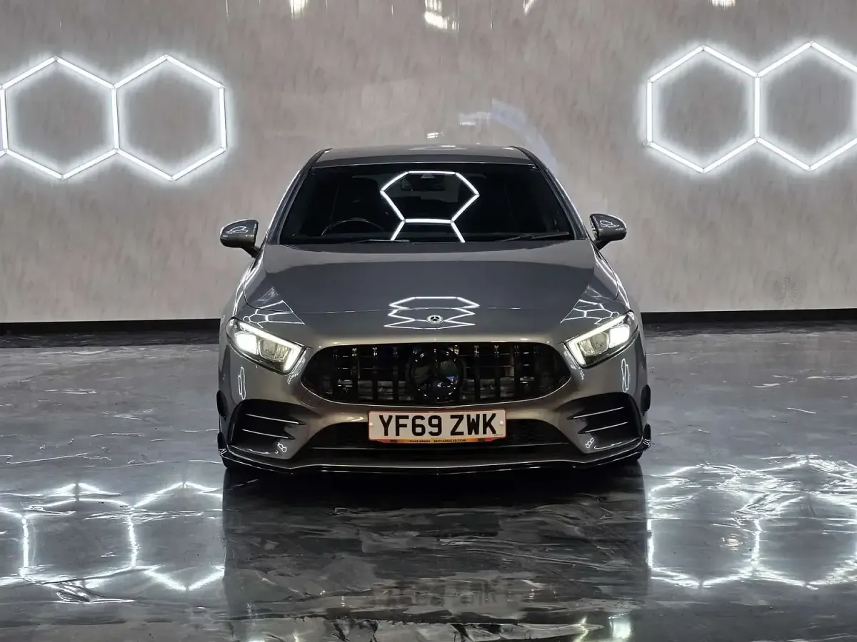 Used Mercedes A35 AMG Executive 306 HP (225 kW) 2019 Grey Hatchback