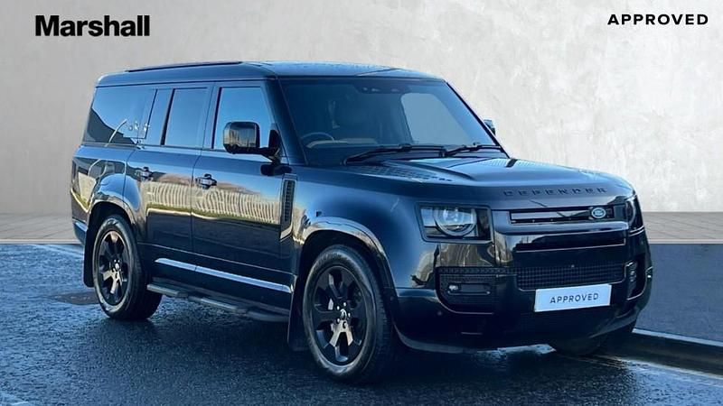 Black Used 2024 Land Rover Defender HSE Dynamic SUV | £71,638 (Expensive) - Image 1/4