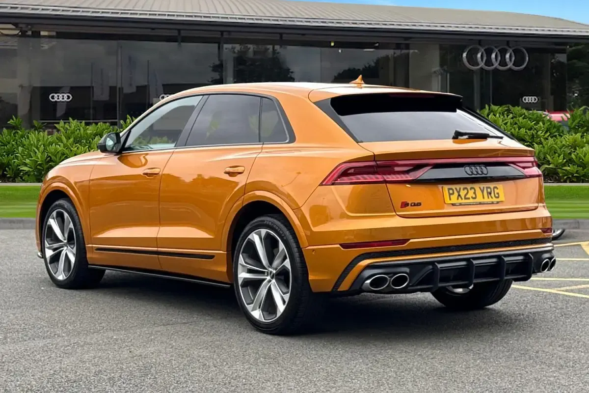 Used Audi SQ8 Black Edition 507 HP (372 kW) 2023 Orange SUV
