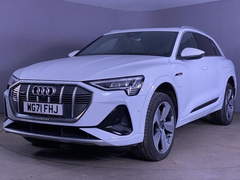 Used Audi e-tron S-Line 300 kW (408 HP) 2021 White SUV
