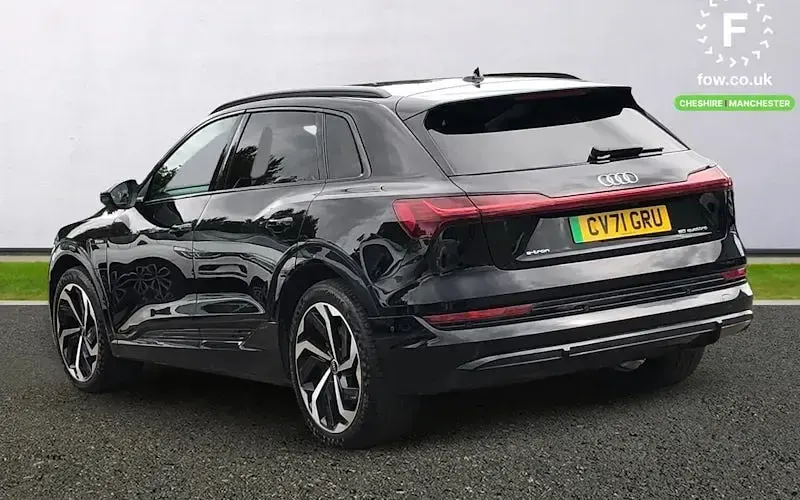 Used Audi e-tron Black Edition 230 kW (313 HP) 2021 Black SUV