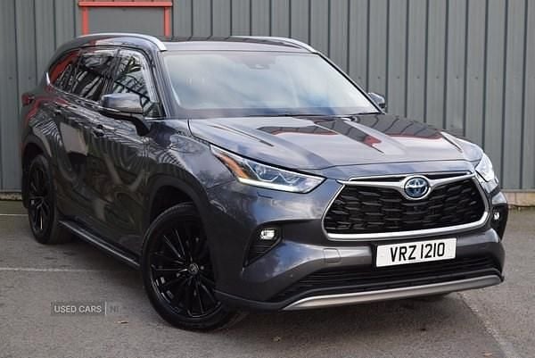 Grey Used 2023 Toyota Highlander Premium SUV | £43,995 (A bit pricey) - Image 1/4