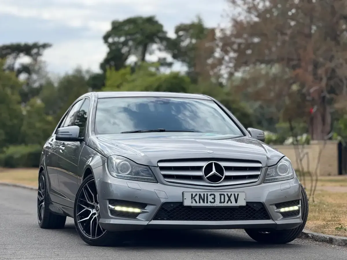 Used Mercedes C250 AMG 2013 Silver Sedan
