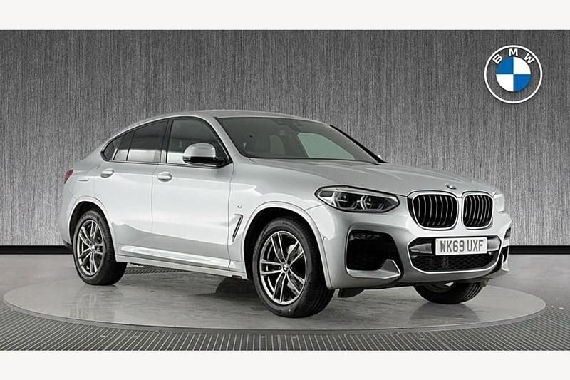 Silver Used 2019 BMW X4 M Sport SUV | £26,299 (Fair price) - Image 1/1
