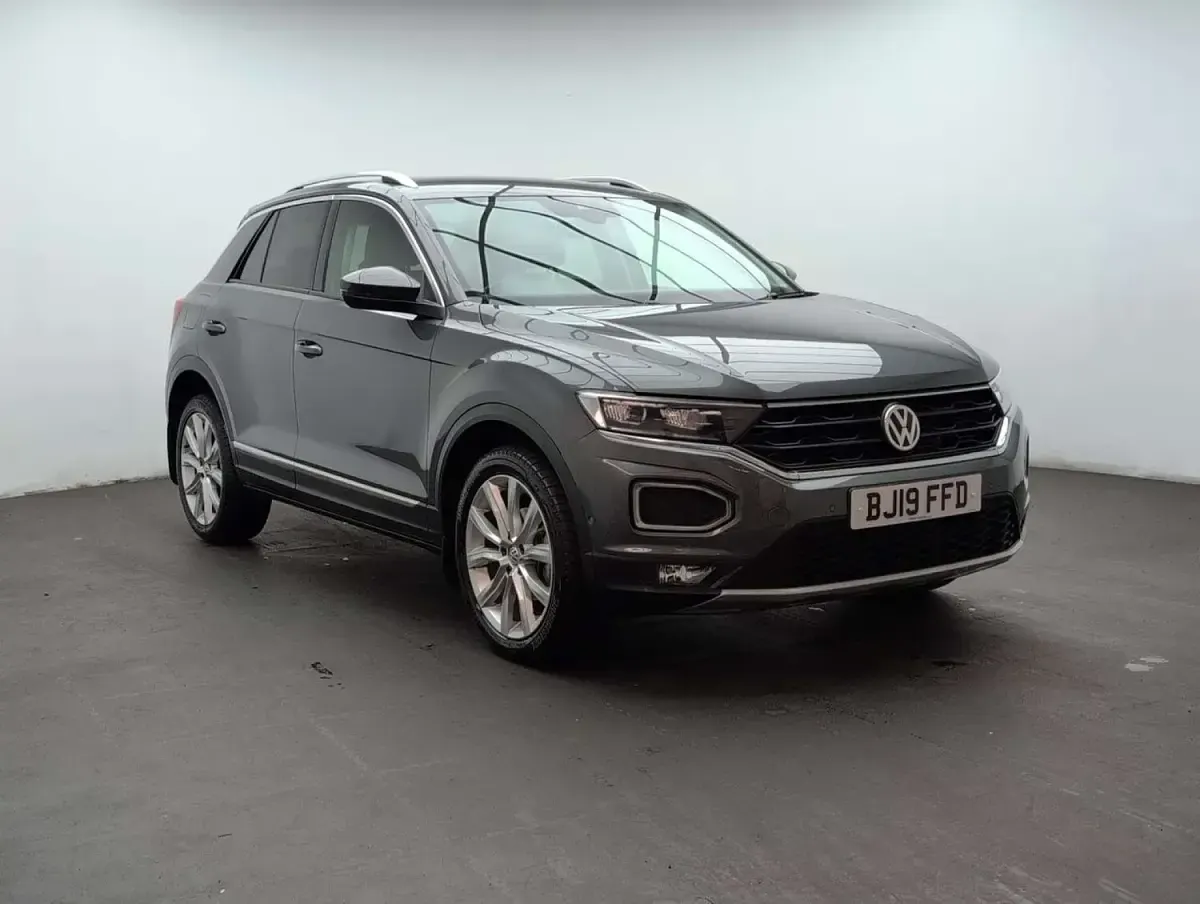Used VW T-Roc SEL 150 HP (110 kW) 2019 Grey SUV