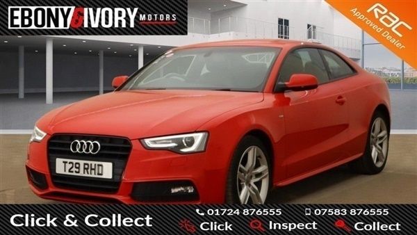 Red Used 2016 Audi A5 S-Line Coupe | £8,490 (Good price) - Image 1/1