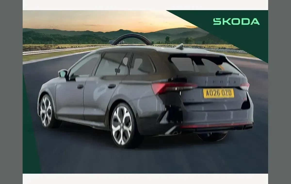 New Skoda Octavia vRS 261 HP (191 kW) 2026 Black magic pearl effect Estate