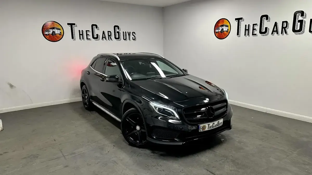 Used Mercedes GLA220 AMG line 177 HP (130 kW) 2016 Black SUV