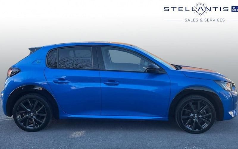 Used Peugeot e-208 GTi 100 kW (136 HP) 2023 Blue Hatchback