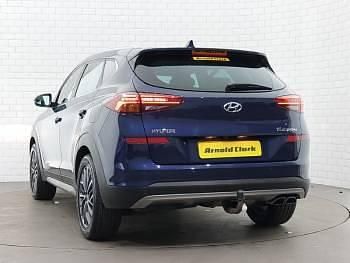 Usado Hyundai Tucson Premium 136 HP (100 kW) 2019 Azul SUV