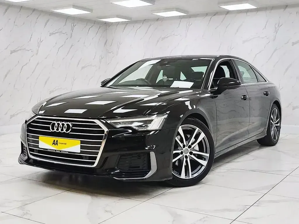 Used Audi A6 S-Line 204 HP (150 kW) 2019 Black Sedan