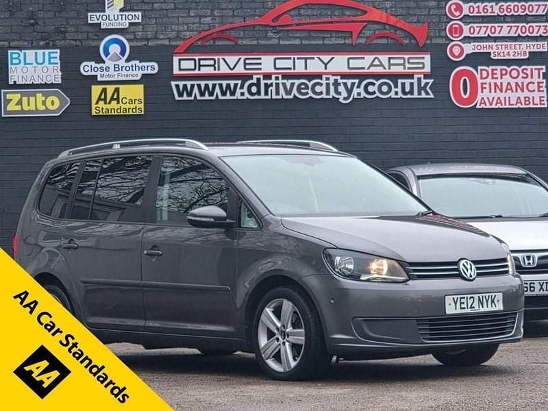 Grey Used 2012 VW Touran SE MPV | £6,395 (Fair price) - Image 1/3