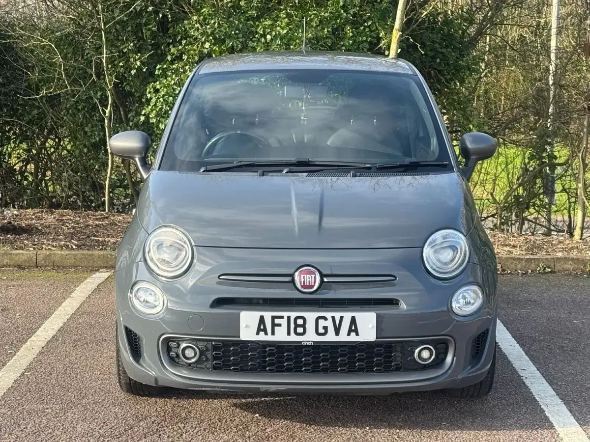 Used Fiat 500 S 69 HP (50 kW) 2018 Grey Hatchback
