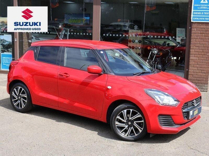 Red Used 2023 Suzuki Swift SZ-L Hatchback | £12,495 (Fair price) - Image 1/4