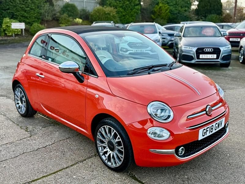 Usado Fiat 500C S 69 HP (50 kW) 2018 Vermelho Cabrios