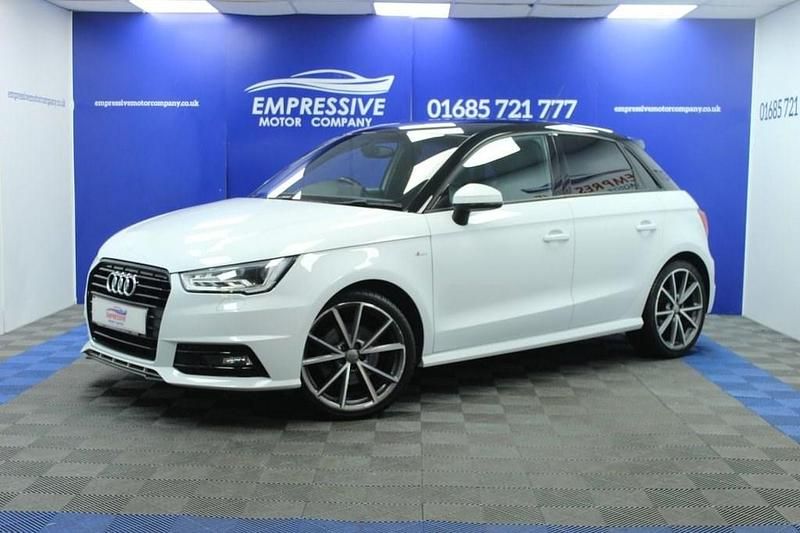 Used Audi A1 Black Edition 2018 White Hatchback