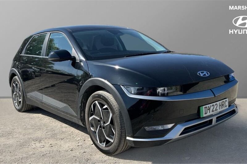 Black Used 2022 Hyundai Ioniq 5 SE SUV | £17,519 (Good price) - Image 1/4