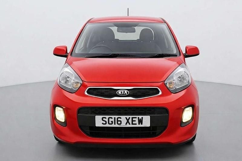 Used Kia Picanto 65 HP (47 kW) 2016 Red Hatchback