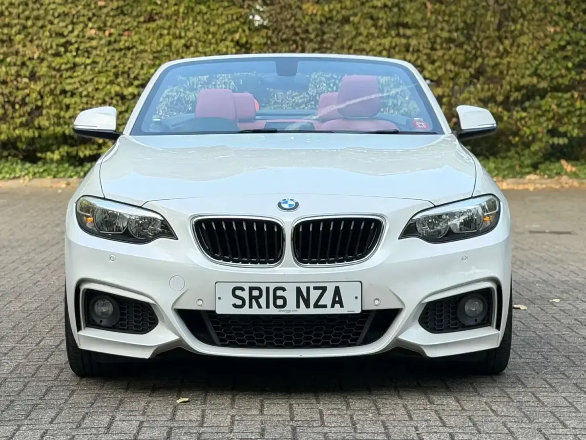 Used BMW 220 M Sport 190 HP (139 kW) 2016 White Cabriolet