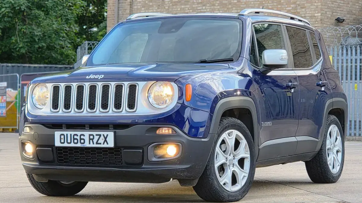 Used Jeep Renegade Limited 140 HP (102 kW) 2016 Blue SUV