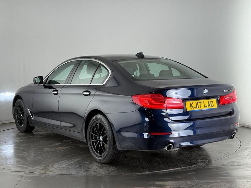 Used BMW 520 2017 Blue Sedan