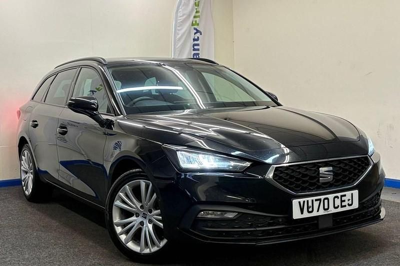 Used Seat Leon SE Dynamic 130 HP (95 kW) 2020 Black Estate