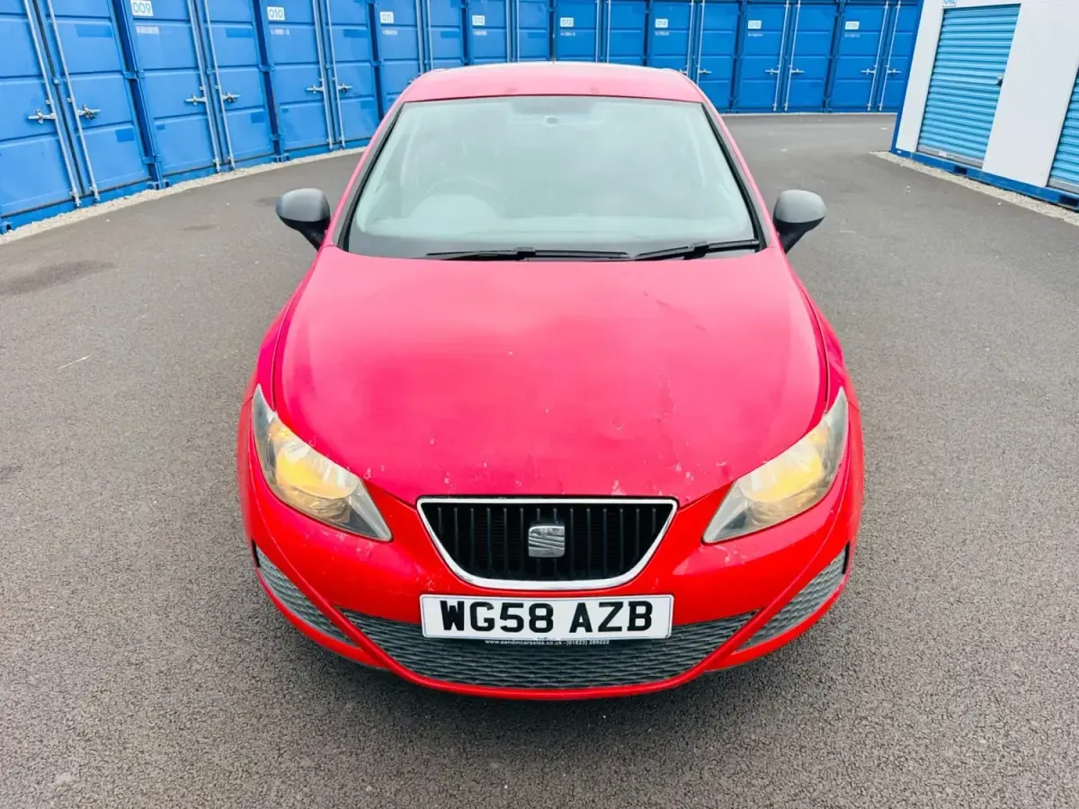 Begagnad Seat Ibiza 2008 Röd Halvkombi