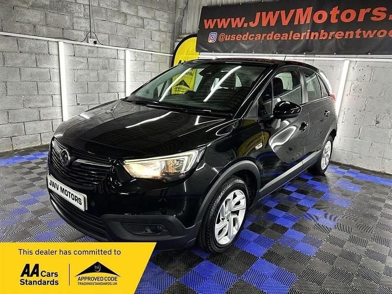 Used Vauxhall Crossland X S 99 HP (72 kW) 2018 Black SUV