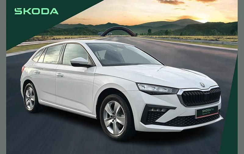 White Used 2025 Skoda Scala SE Hatchback | £20,399 (Expensive) - Image 1/4