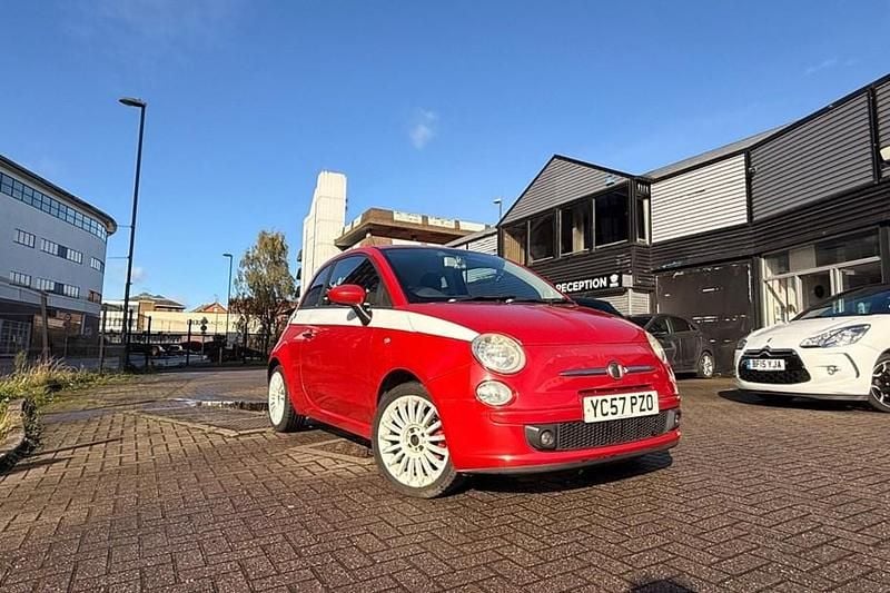 Red Used 2008 Fiat 500 Sport Hatchback | £990 (Fair price) - Image 1/1