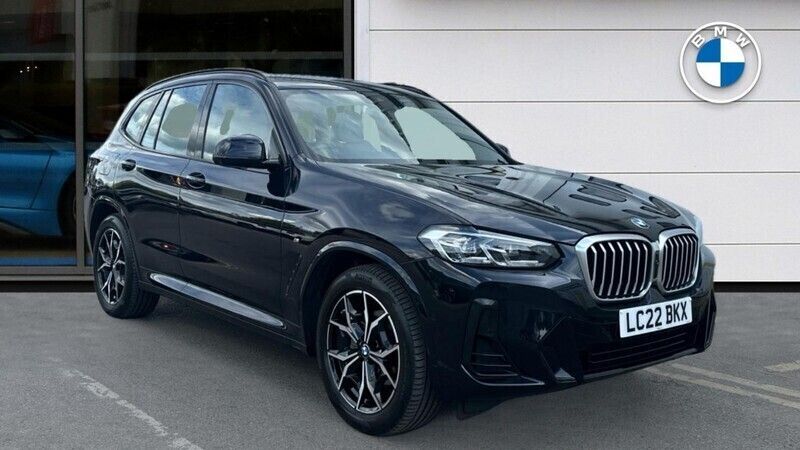 Black Used 2022 BMW X3 M Sport SUV | £38,000 (Fair price) - Image 1/4