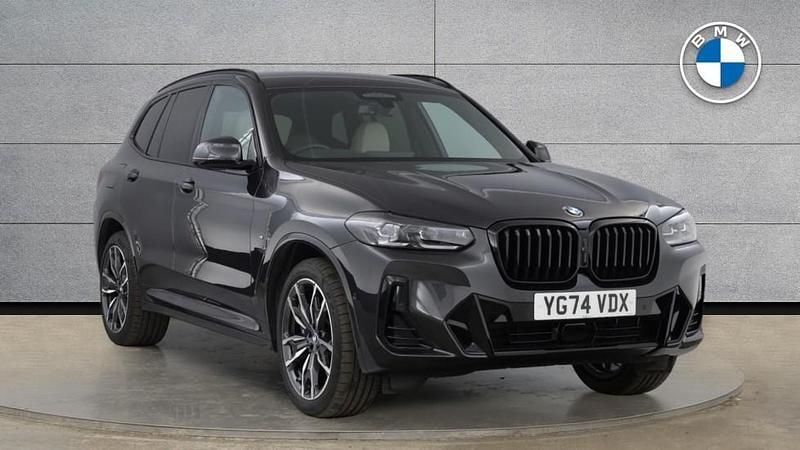 Grey Used 2024 BMW X3 M Sport SUV | £46,400 (Expensive) - Image 1/4