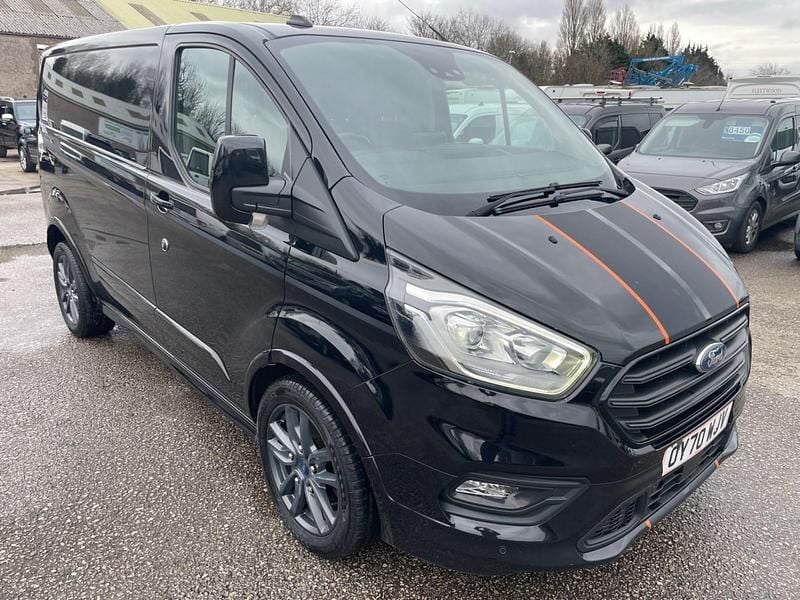 Used Ford Transit Custom Sport 185 HP (136 kW) 2020 Black Van